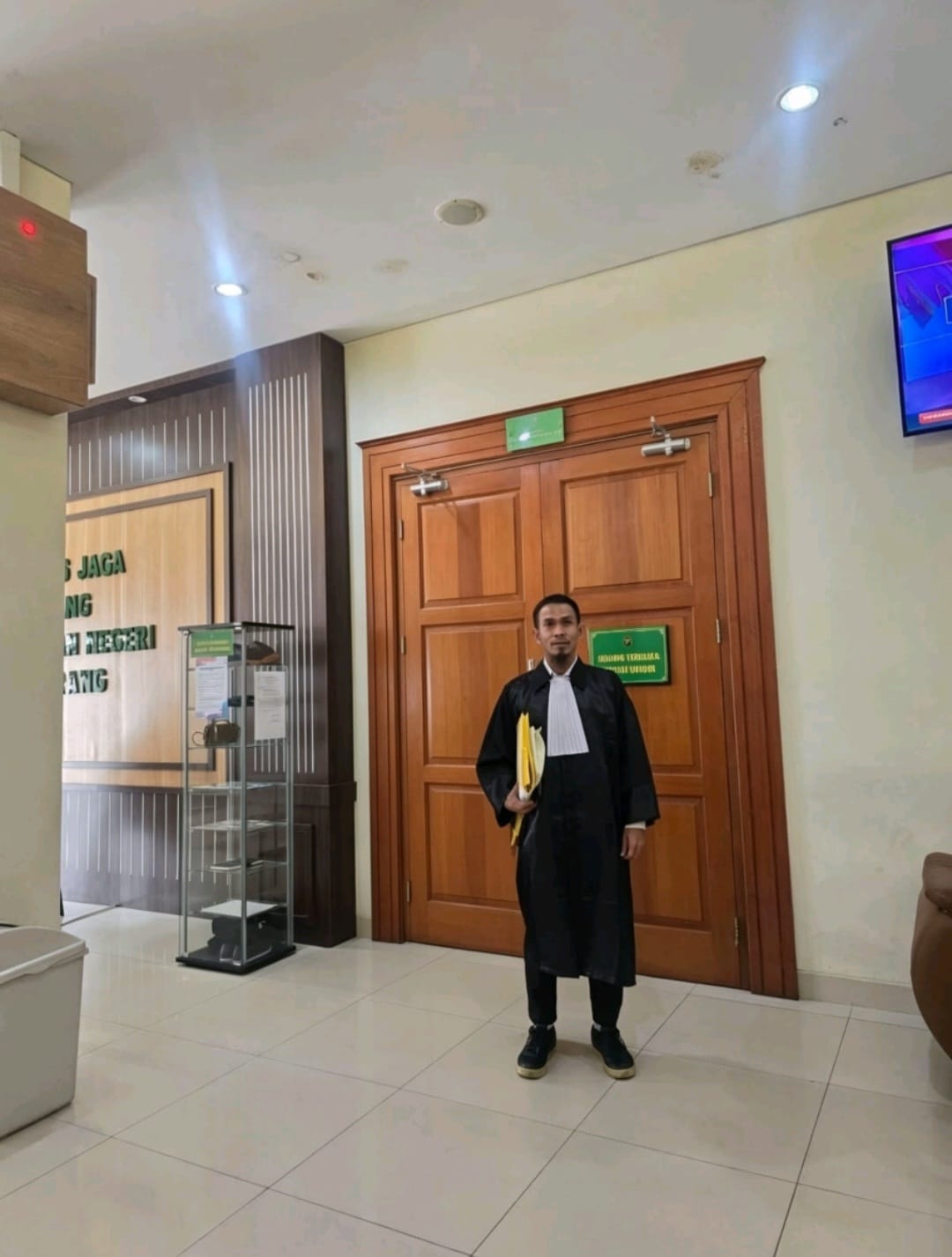 Rully Putra Jaya di Pengadilan